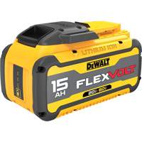 Batterie FlexVolt Max*, Lithium-ion, 20 V/60 V, 15 Ah Helyx Safety & Industrial Supplies