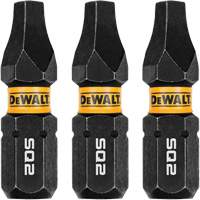 3-Piece FLEXTORQ&reg; Impact Screwdriving Bits, Square, #2, 1/4" Drive Helyx Safety & Industrial Supplies