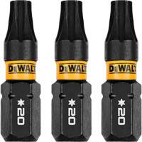3-Piece FLEXTORQ&reg; Impact Screwdriving Bits, Torx, T-20, 1/4" Drive Helyx Safety & Industrial Supplies