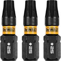 3-Piece FLEXTORQ&reg; Impact Screwdriving Bits, Torx, T-25, 1/4" Drive Helyx Safety & Industrial Supplies