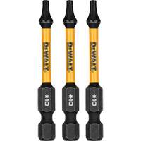 3-Piece FLEXTORQ&reg; Impact Screwdriving Bits, Torx, T-10, 1/4" Drive Helyx Safety & Industrial Supplies