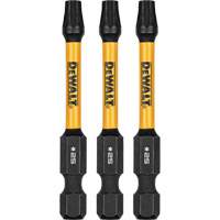 3-Piece FLEXTORQ&reg; Impact Screwdriving Bits, Torx, T-25, 1/4" Drive Helyx Safety & Industrial Supplies