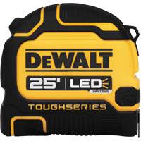 TOUGHSERIES LED Lighted Tape Measure, 25' Helyx Safety & Industrial Supplies