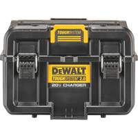 ToughSystem&reg; 2.0 20V Dual Port Charger, 14" x 15" x 9", Black/Yellow Helyx Safety & Industrial Supplies