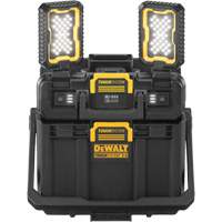 ToughSystem&reg; 2.0 Adjustable Work Light with Storage, 16" x 11" x 14", Black/Yellow Helyx Safety & Industrial Supplies