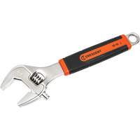 Adjustable Wrench, 10" L, 2-7/10"/38 mm Max Width, Chrome/Polished Helyx Safety & Industrial Supplies
