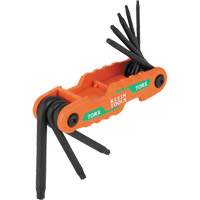 Compact Folding Hex Key Set, 8 Pcs., Torx&reg; Helyx Safety & Industrial Supplies