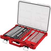 Ratchet & Socket Set with PACKOUT Low-Profile Organizer, 47 Pcs, 1/2" Drive Size, Deep Helyx Safety & Industrial Supplies