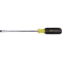 JKSS-8R Slot Screwdriver, 3/8" Tip, Round, 8" L, Cushion Grip Handle Helyx Safety & Industrial Supplies