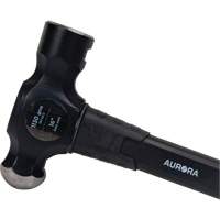 Ball Pein Hammer, 40 oz. Head Weight, Plain Face, Fibreglass Handle Helyx Safety & Industrial Supplies