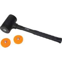 Marteau sans rebond, Poids de la t&ecirc;te 45 oz, Face Polyur&eacute;thane, Prise Fibre de verre, 13" lo Helyx Safety & Industrial Supplies