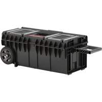 Arx Long Rolling Tool Chest, 31-1/5" x 15-1/5" x 12-7/10", Black Helyx Safety & Industrial Supplies