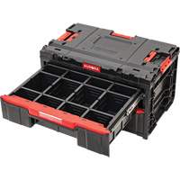 Boîte &agrave; outils &agrave; 2 tiroirs Arx, 23-1/10" x 15" x 13-2/5', Noir Helyx Safety & Industrial Supplies