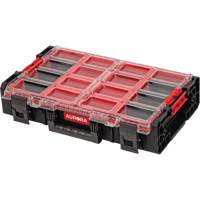 Organisateur tr&egrave;s-grand avec bacs courts Arx, 23" x 15-1/5" x 5", Noir Helyx Safety & Industrial Supplies