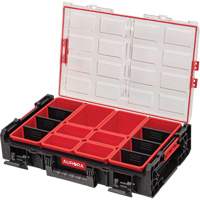 Organisateur tr&egrave;s-grand avec bacs courts Arx, 23" x 15-1/5" x 5", Noir Helyx Safety & Industrial Supplies