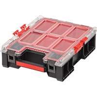 Organisateur moyen haut avec bacs Arx, 10-2/5" x 14-3/10" x 4-1/5", Noir Helyx Safety & Industrial Supplies