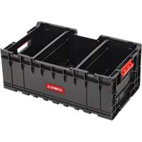 Caisse &agrave; outils avec s&eacute;parateurs Arx, 22-7/10" x 14-1/10" x 9-3/10", Noir Helyx Safety & Industrial Supplies