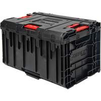 Arx&reg; Single Drawer Toolbox, 11-1/5" W x 18-3/10" D x 9-1/10" H, Black/Red Helyx Safety & Industrial Supplies