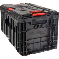 Arx&reg; Single Drawer Toolbox, 11-1/5" W x 18-3/10" D x 9-1/10" H, Black/Red Helyx Safety & Industrial Supplies