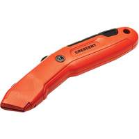 Couteau de s&eacute;curit&eacute; autor&eacute;tractable, 1", Acier, Prise en Aluminium Helyx Safety & Industrial Supplies