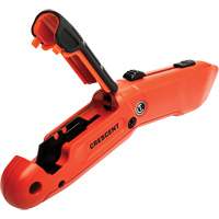 Couteau de s&eacute;curit&eacute; autor&eacute;tractable, 1", Acier, Prise en Aluminium Helyx Safety & Industrial Supplies