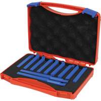 Jeu de couteaux en m&eacute;tal pour tour 11 mcx Helyx Safety & Industrial Supplies