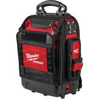 Sac &agrave; dos structur&eacute; PackOut, 9-1/2" lo x 18" la, Noir/Rouge, Polyester Helyx Safety & Industrial Supplies