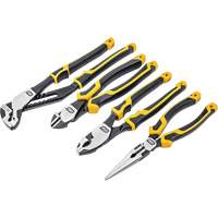 Jeu de pinces mixtes &agrave; double mat&eacute;riau PITBULL, 4 Morceaux Helyx Safety & Industrial Supplies