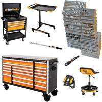 MEGAMOD Master Mechanics Tool Set in Premium Modular Foam Trays with Tool Storage, 1268 Pieces Helyx Safety & Industrial Supplies