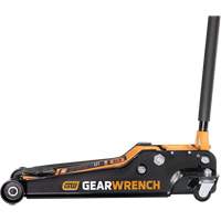 Low Profile Floor Jack, 3.5 Ton(s) Capacity, 3-3/4" Lowered, 21-3/4" Raised, Manual Hydraulic Helyx Safety & Industrial Supplies