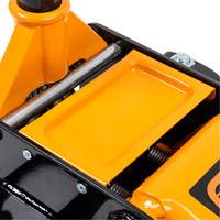Heavy-Duty Floor Jack, 3 Ton(s) Capacity, 5-1/4" Lowered, 18-1/4" Raised, Manual Hydraulic Helyx Safety & Industrial Supplies