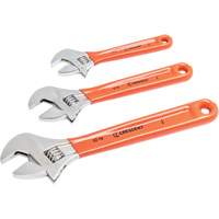 Cushion Grip Wrench Set, Adjustable, 3 Pieces Helyx Safety & Industrial Supplies