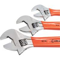 Cushion Grip Wrench Set, Adjustable, 3 Pieces Helyx Safety & Industrial Supplies