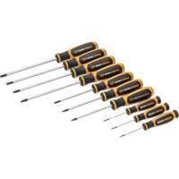 Jeu de tournevis bimat&eacute;riau Torx dans un plateau de rangement en mousse, 10 mcx Helyx Safety & Industrial Supplies