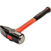 Marteau de forgeron fibre de verre, Poids de la t&ecirc;te 4 lb, 14" lo Helyx Safety & Industrial Supplies