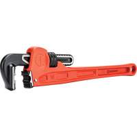 Cl&eacute; &agrave; tuyau &agrave; m&acirc;choires K9, Cap des m&acirc;choires 2-7/8", Longueur 18", Fini Rev&ecirc;tement en poudre, Prise Ergonomique Helyx Safety & Industrial Supplies