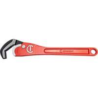 Cl&eacute; pour tuyau en acier auto-ajustable, Cap des m&acirc;choires 2-1/2", Longueur 16", Fini Rev&ecirc;tement en poudre, Prise Non-ergonomique Helyx Safety & Industrial Supplies
