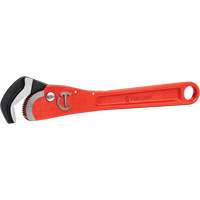 Cl&eacute; pour tuyau acier auto-ajustable, Cap des m&acirc;choires 1-1/2", Longueur 12", Fini Rev&ecirc;tement en poudre, Prise Non-ergonomique Helyx Safety & Industrial Supplies