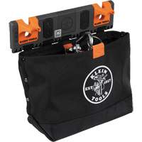 Bucket Work CentreS-Hook Hardware Pouch Module, Nylon, 1 Pockets, Black/Orange Helyx Safety & Industrial Supplies