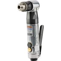 Perceuse pneumatique &agrave; angle, 20,5 pi, cu/min, 1/4" NPT, 98 dBA, 3/8" mandrin, Avec cl&eacute; Helyx Safety & Industrial Supplies