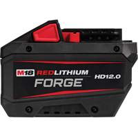 Bloc-pile M18 REDLITHIUM FORGE HD12.0, Lithium-ion, 18 V Helyx Safety & Industrial Supplies
