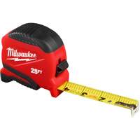 Compact Tape Measure, 1" x 25' Helyx Safety & Industrial Supplies