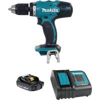 LXT Compact Drill-Driver Kit, Lithium-Ion, 18 V, 1/2"/1-7/16" Chuck, 420 in-lbs Torque Helyx Safety & Industrial Supplies
