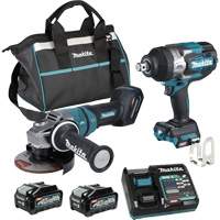 Ensemble 2 outils &agrave; moteur sans balai XGT, Lithium-ion, 40 V Helyx Safety & Industrial Supplies