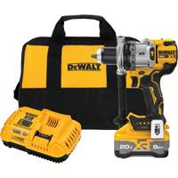MAX* XR&reg; Brushless Cordless 3-Speed Hammer Drill Kit with XR POWERPACK Battery, 1/2" Chuck, 20 V Helyx Safety & Industrial Supplies