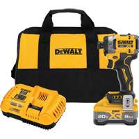 MAX* XR&reg; Brushless Cordless 3-Speed High Torque Impact Driver Kit with XR POWERPACK, 20 V, 1/4" Socket Helyx Safety & Industrial Supplies