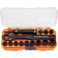 Jeu de douilles &agrave; chocs ouvertes essentielles KNECT, 28 Mcx, Chocs, Prise de 3/8" Helyx Safety & Industrial Supplies
