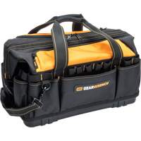 Professional 20" Tool Bag, Nylon, 33 Pockets, Black/Orange Helyx Safety & Industrial Supplies