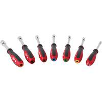 HollowCore Nut Driver Set, 7 Pcs., Magnetic, Imperial Helyx Safety & Industrial Supplies