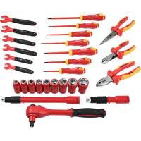 Jeu d'outils isol&eacute;s, 1000 V, 28 M Helyx Safety & Industrial Supplies